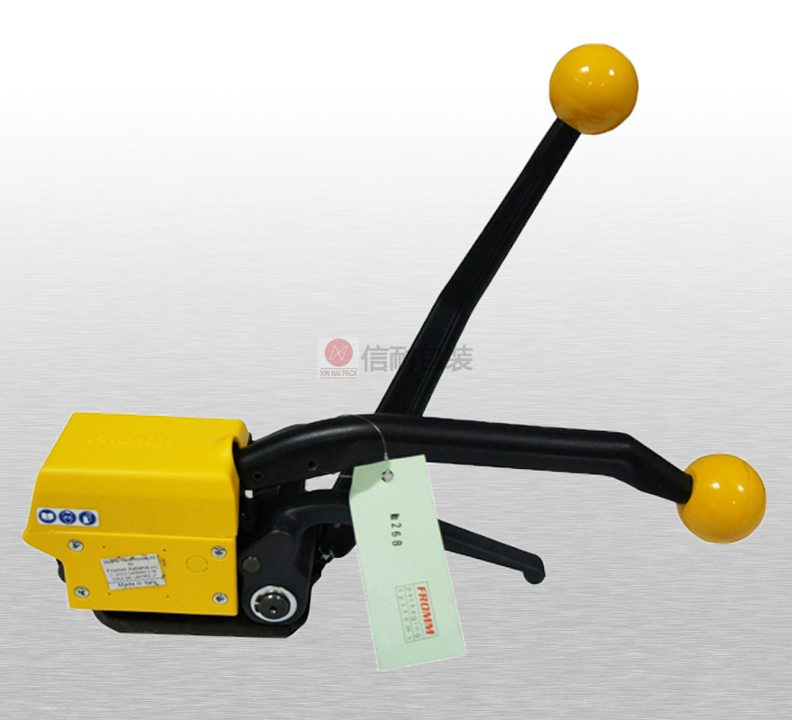 A333（黃）意大利進(jìn)口手動免扣鋼帶打包機